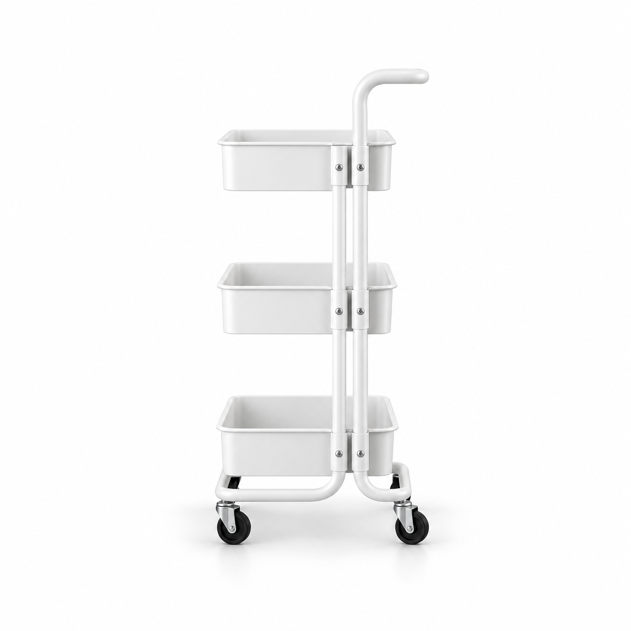 3 Tier Multi-functional Metal Trolley Storage Rack