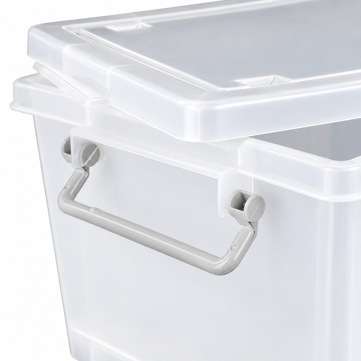 41L Stackable Storage Box with Lid and Wheels