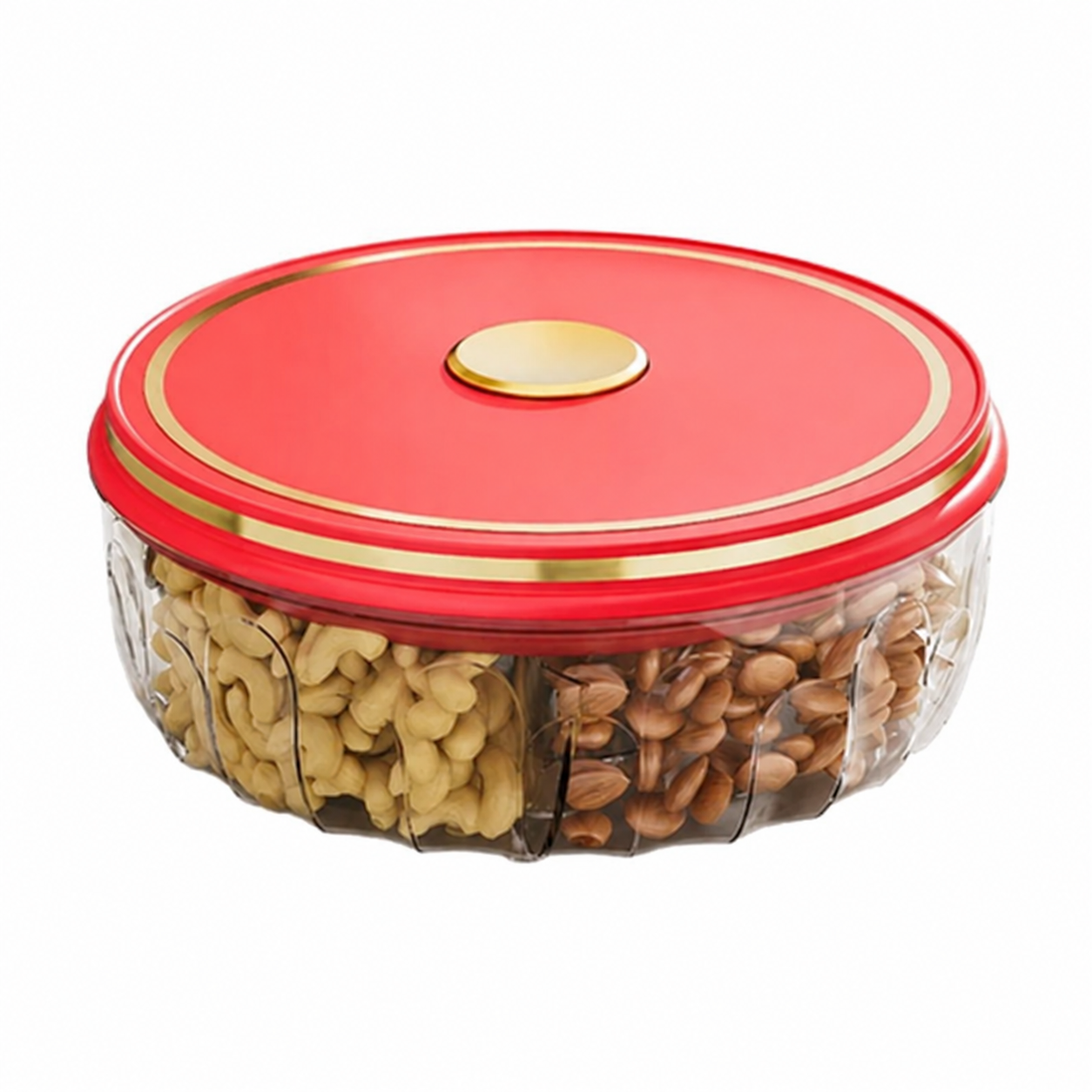 Press-Seal Round Snack Storage Box
