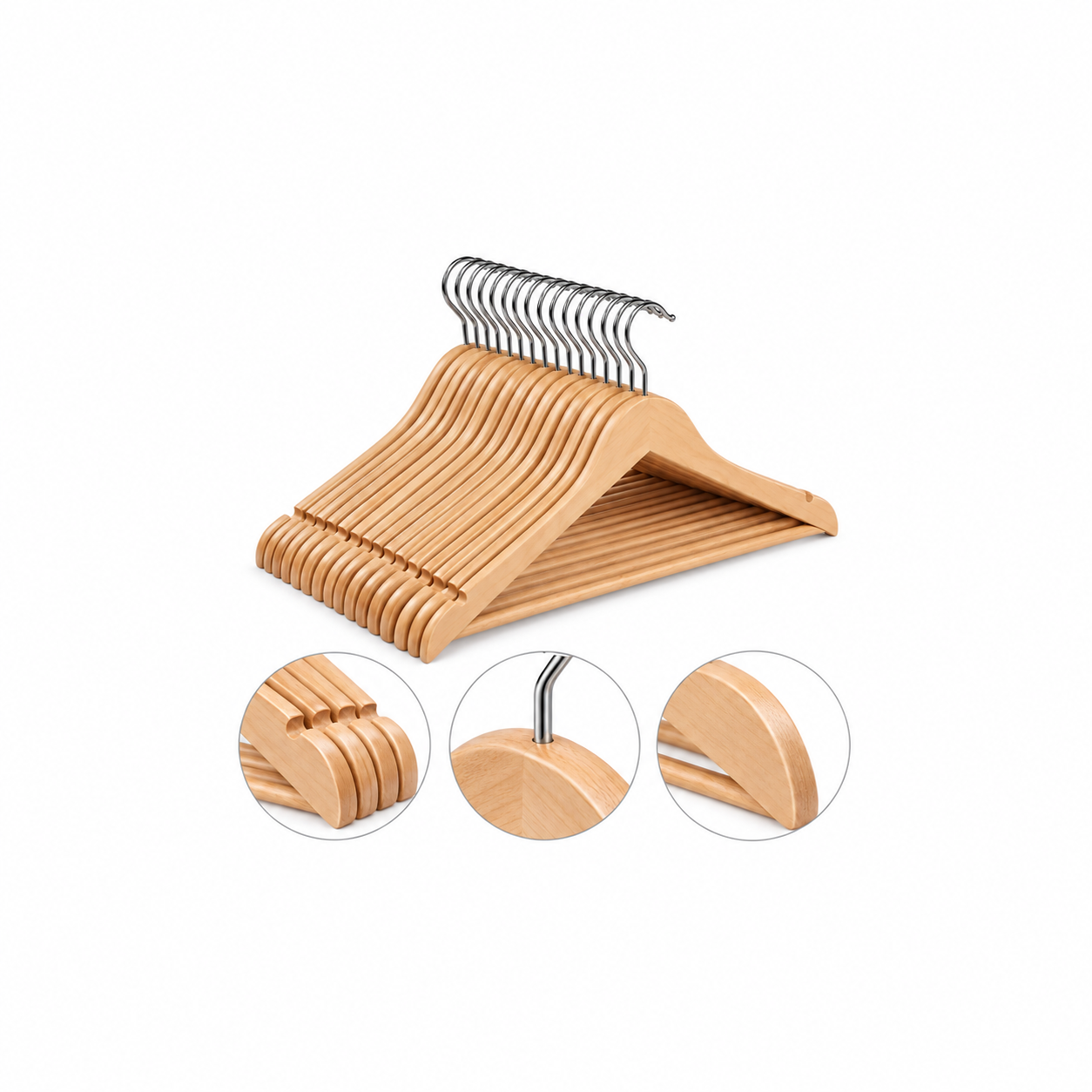 Classy Wooden Cloth Hanger