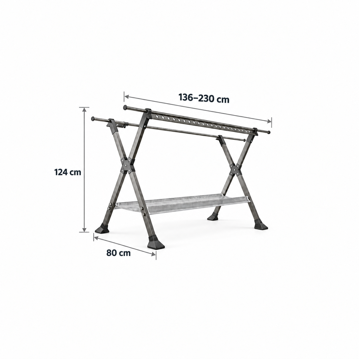 Adjustable Aluminium Alloy Clothes Drying Rack