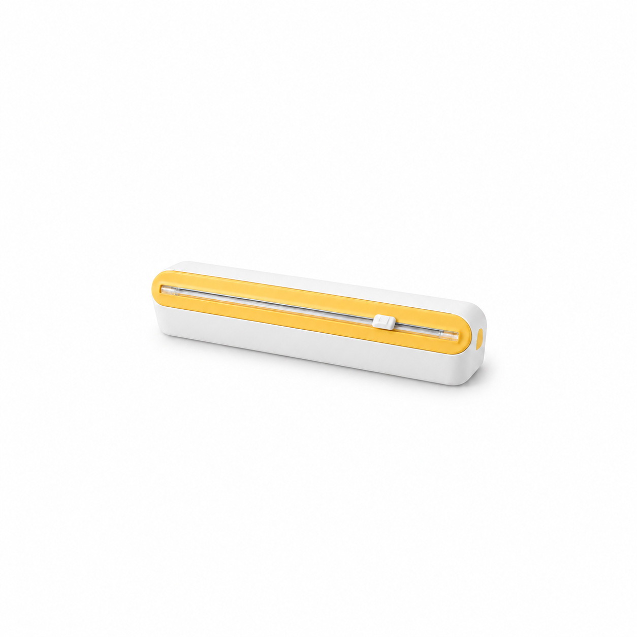 Magnetic Cling Wrap Dispenser with Sliding Cutter