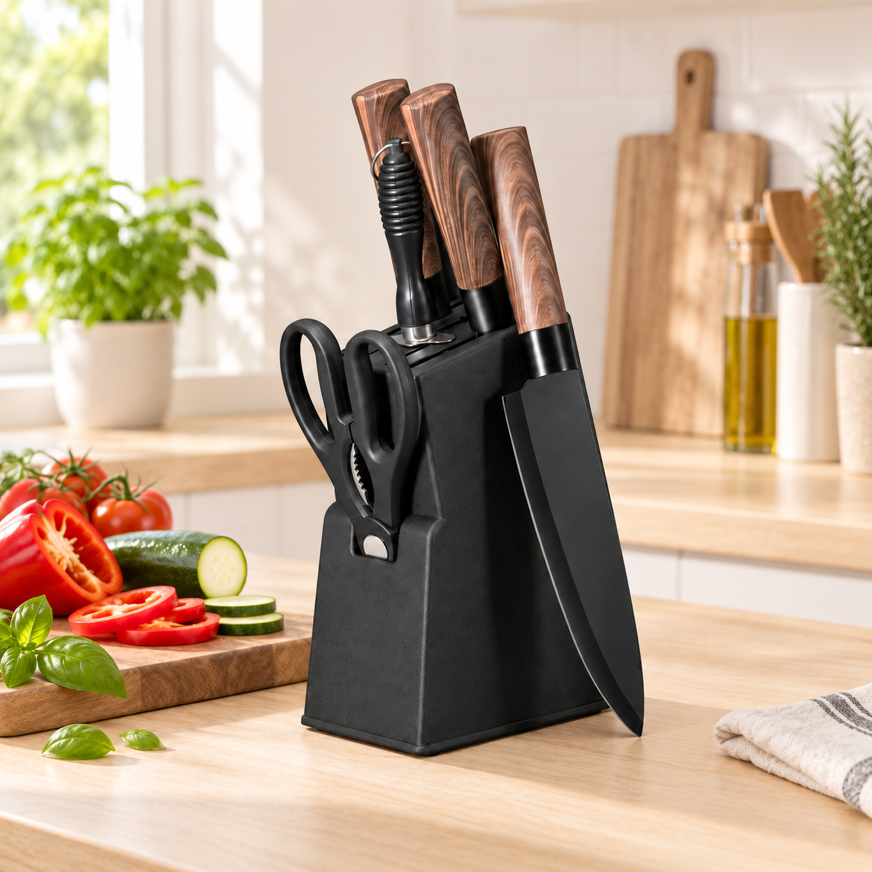 High-End Kitchen Knife Set